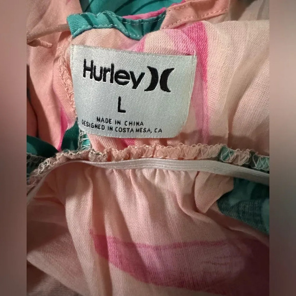 EUC 90’s Y2K Hurley Tropical dress Large - Picture 3 of 5